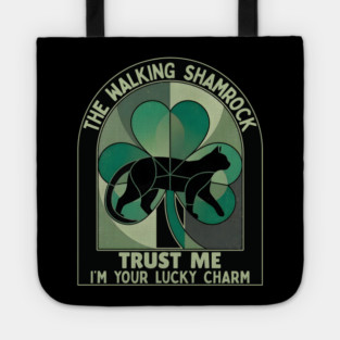 THE WALKING SHAMROCK Tote