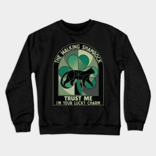 THE WALKING SHAMROCK Crewneck Sweatshirt