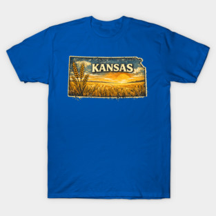 Kansas – The Wheat State T-Shirt