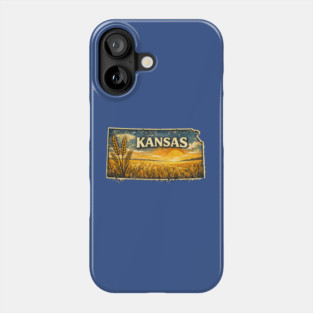 Kansas – The Wheat State Phone Case