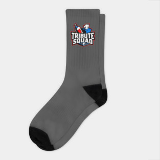 Tribute Squad Lotion Tissue Tablet Funny Adult Humor Socks