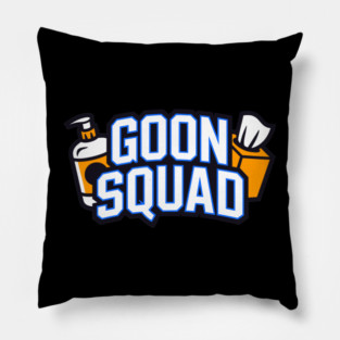 Goon Squad Lotion Tissue Funny Adult Humor Pillow
