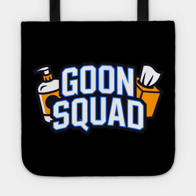 Goon Squad Lotion Tissue Funny Adult Humor Tote by belownormal