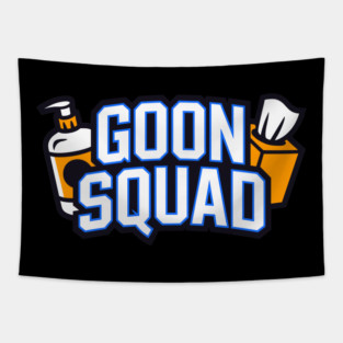 Goon Squad Lotion Tissue Funny Adult Humor Tapestry