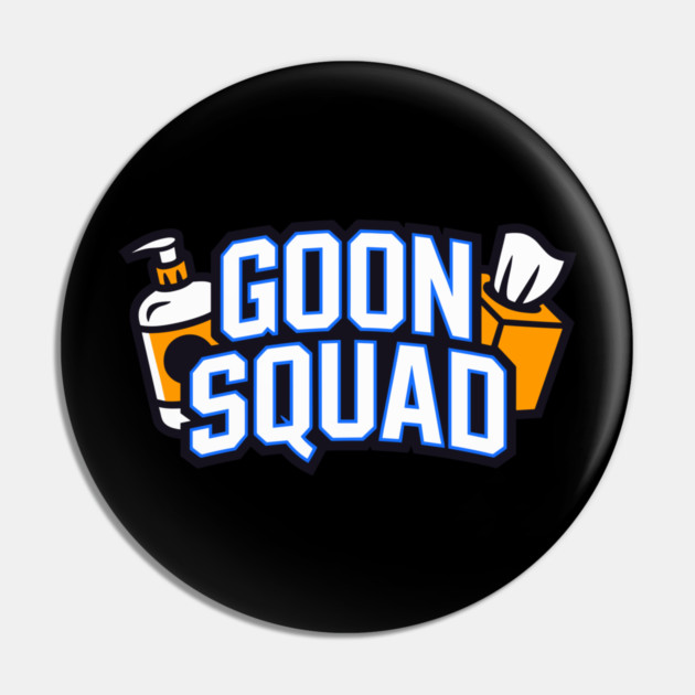 Goon Squad Lotion Tissue Funny Adult Humor Pin by belownormal