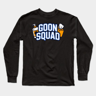 Goon Squad Lotion Tissue Funny Adult Humor Long Sleeve T-Shirt