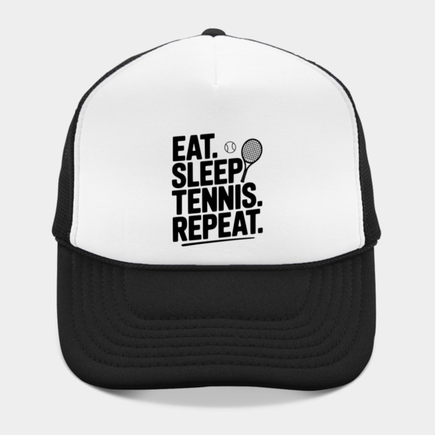 Eat. Sleep. Tennis. Repeat. by Frank Ring
