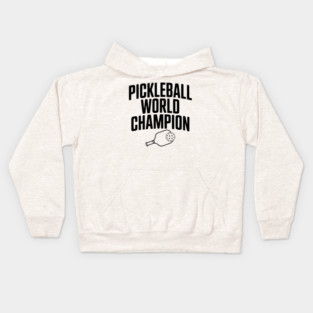 Pickleball World Champion Kids Hoodie