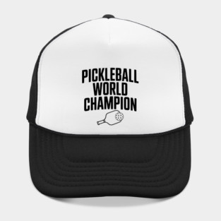 Pickleball World Champion Hat