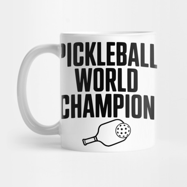 Pickleball World Champion by Frank Ring