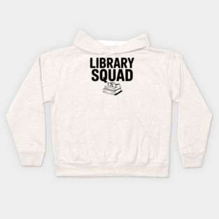 Library Squad Kids Hoodie
