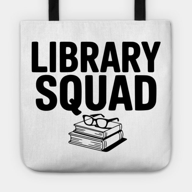 Library Squad Tote by Frank Ring