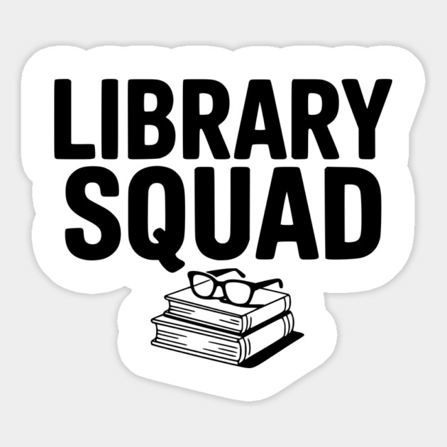 Library Squad Magnet by Frank Ring