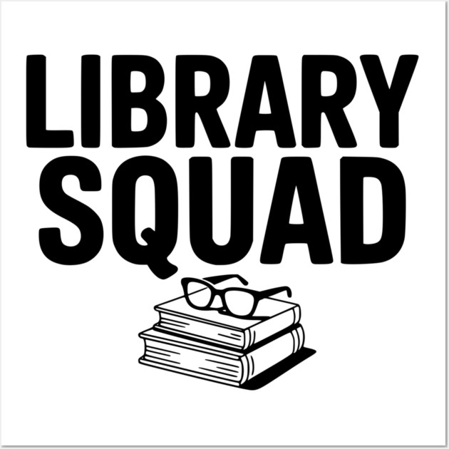 Library Squad Wall Art by Frank Ring