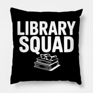 Library Squad Pillow