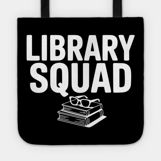 Library Squad Tote by Frank Ring