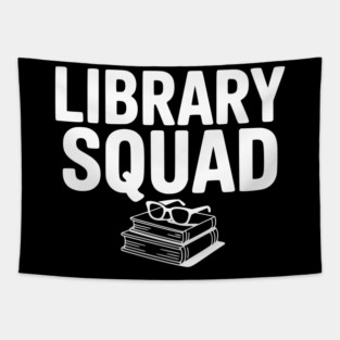 Library Squad Tapestry