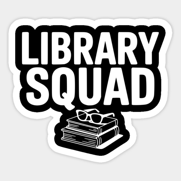 Library Squad Magnet by Frank Ring