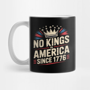 No Kings in America Mug