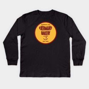 Herman's Bakery Dundalk Maryland Historical Bakery of 100 Years Kids Long Sleeve T-Shirt
