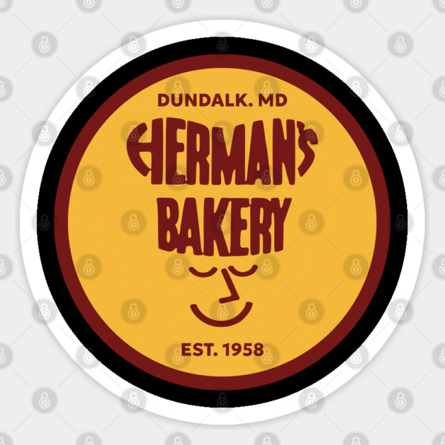 Herman's Bakery Dundalk Maryland Historical Bakery of 100 Years Sticker by Joaddo