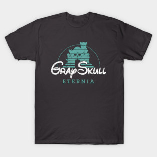 Gray Skull Eternia T-Shirt