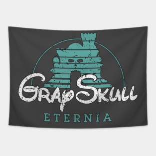 Gray Skull Eternia Tapestry