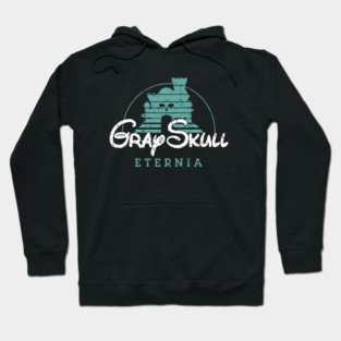 Gray Skull Eternia Hoodie