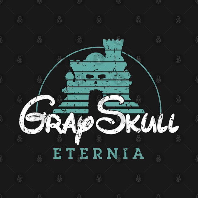 Gray Skull Eternia by Litehouse Tees