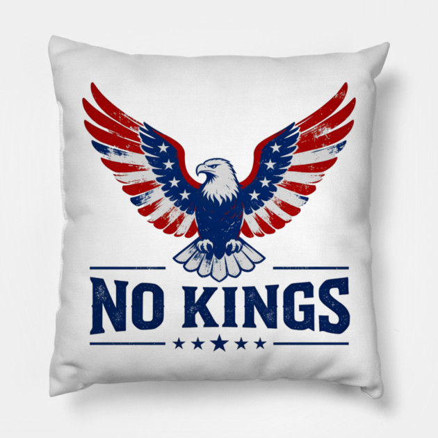 No Kings in America Pillow by rachid's Store 4
