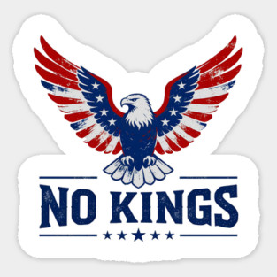 No Kings in America Magnet