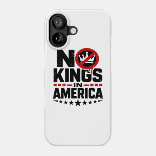 No Kings in America Phone Case