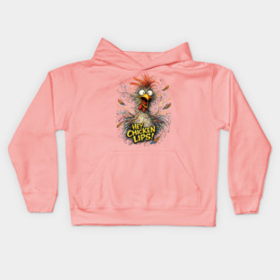 Hey Chicken Lips! Kids Hoodie