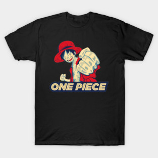 one piece manga,luffy illustration T-Shirt
