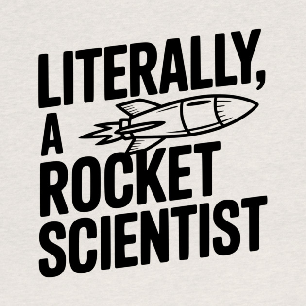 Literally, a Rocket Scientist by Frank Ring
