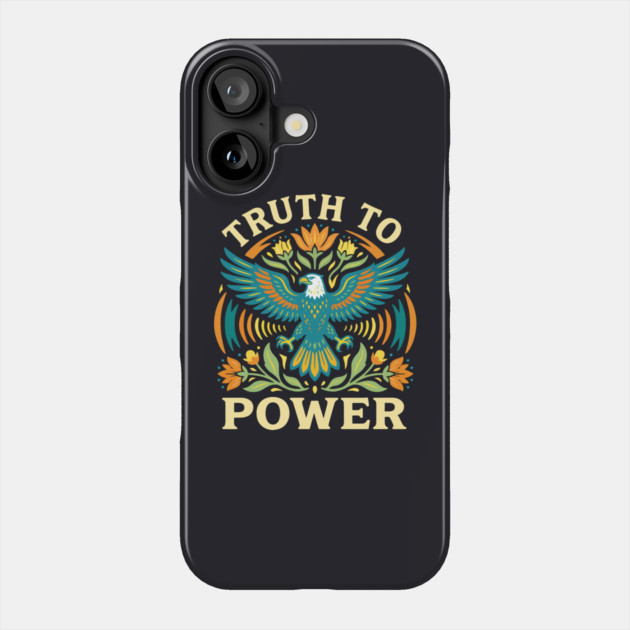 Truth To Power Phone Case by Charles's Store 8