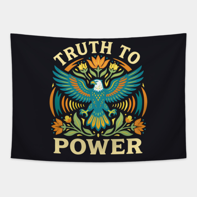 Truth To Power Tapestry by Charles's Store 8