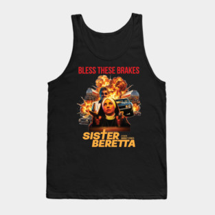 Sister Beretta Grindhouse Poster Tank Top