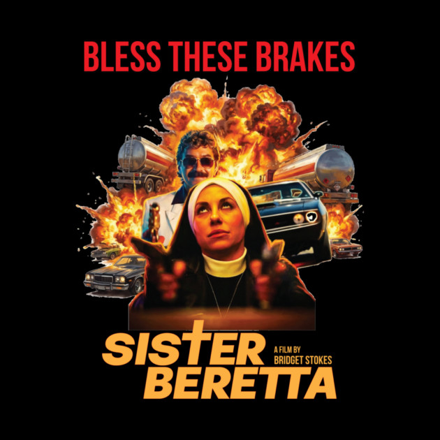 Sister Beretta Grindhouse Poster by Fabricated Crime
