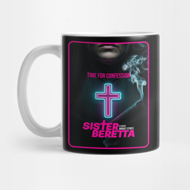Sister Beretta Neon poster by Fabricated Crime