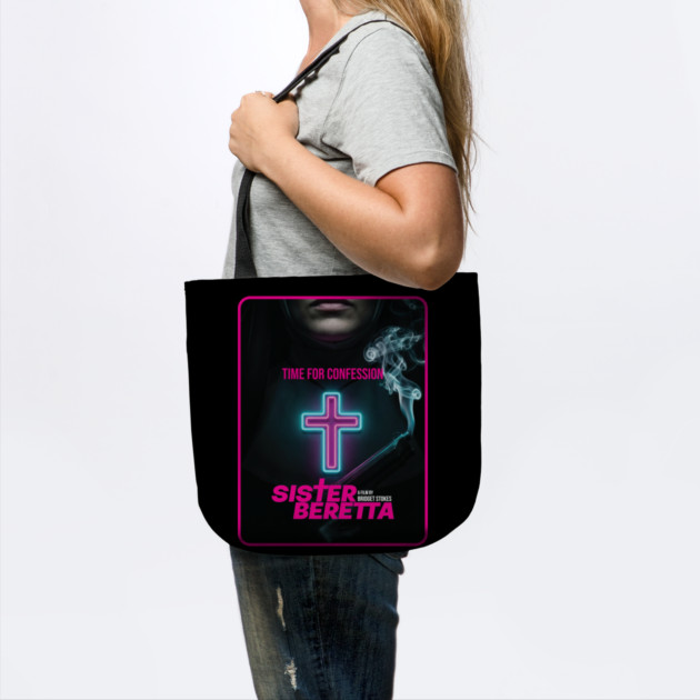 Sister Beretta Neon poster by Fabricated Crime