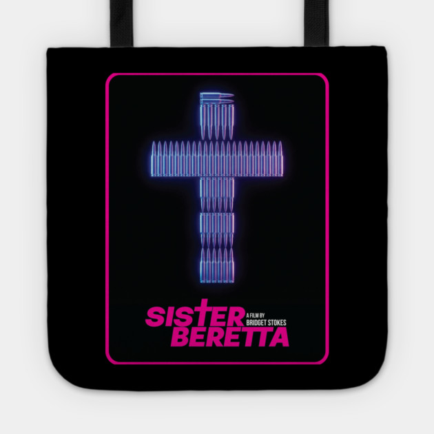 Sister Beretta Bullet Cross Tote by Fabricated Crime