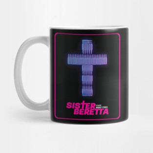 Sister Beretta Bullet Cross Mug