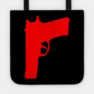 Fabricated Crime Red Gun Tote
