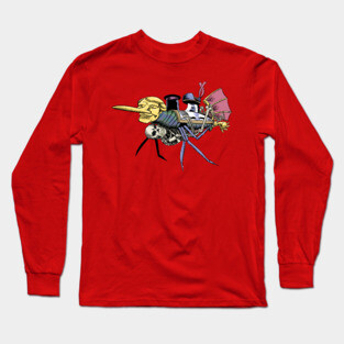 The Golden Warrior in living color Long Sleeve T-Shirt