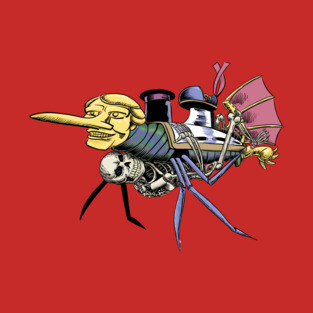 The Golden Warrior in living color T-Shirt