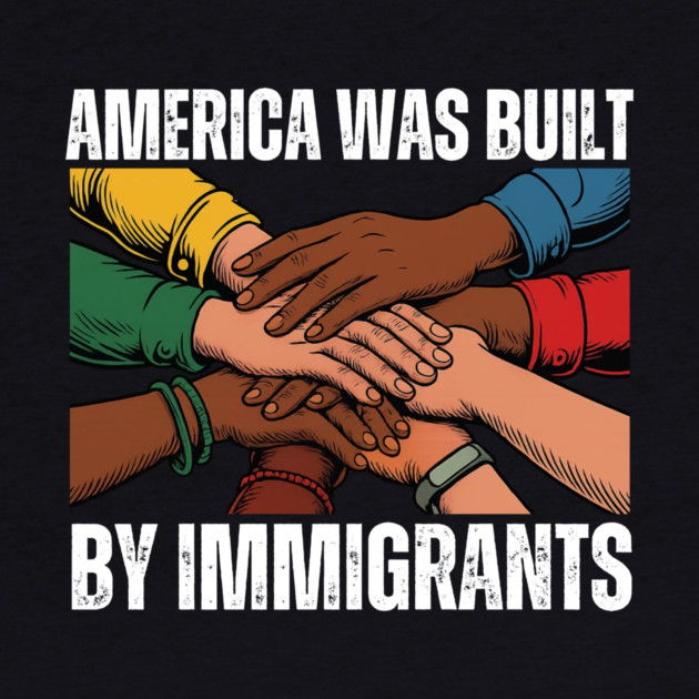 America Was Built By Immigrants by Charles's Store 8