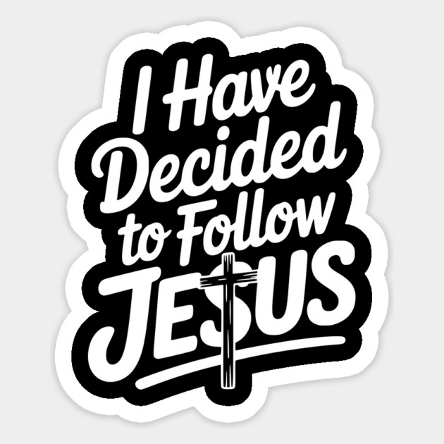 I Have Decided to Follow Jesus Magnet by Frank Ring