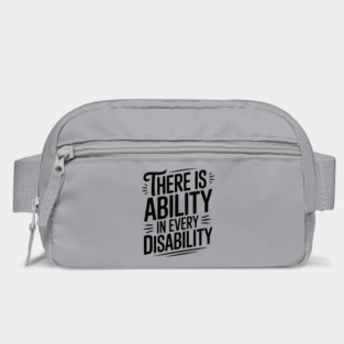 There is Ability in Every Disability Bag