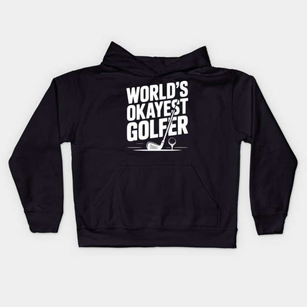 World's Greatest Golfer Kids Hoodie by Frank Ring